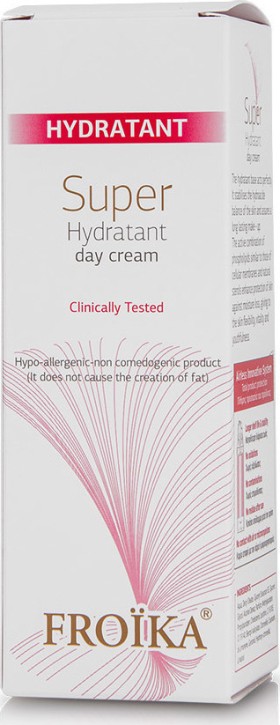 Froika Super Hydratant Cream Ενυδατική Kρέμα Hμέρας για Πρόσωπο & Λαιμό 50ml