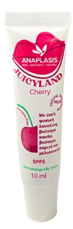 Anaplasis Juicyland Lip Butter Κεράσι 10ml