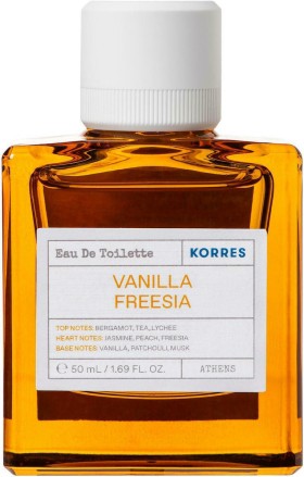 Korres Vanilla Freesia Eau de Toilette Γυναικείο Αρωμα 50ml