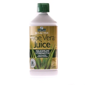 Aloe Vera Juice Maximum Strength Φυσικός Χυμός Αλόης 1Lt