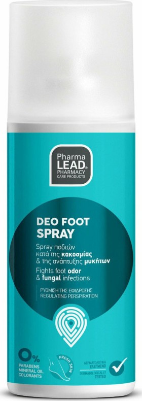Vitorgan Pharmalead Deo Foot Spray Κατά της Κακοσμίας και Ανάπτυξης Μύκητων 100gr