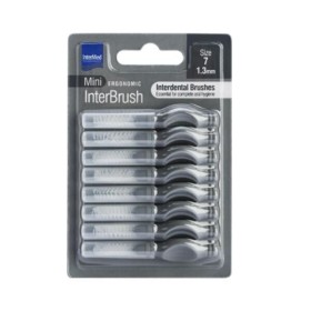 INTERMED Mini Ergonomic Interbrush Μεσοδόντια Βουρτσάκια 1.3mm Size7  8τμχ
