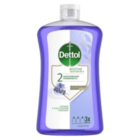 Dettol Soothe Υγρό Κρεμοσάπουνο Ανταλακτικό Λεβάντα 750ml