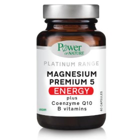 Power Health Magnesium Premium 5 Energy Φόρμουλα Μαγνησίου με Συνένζυμο Q10 60caps