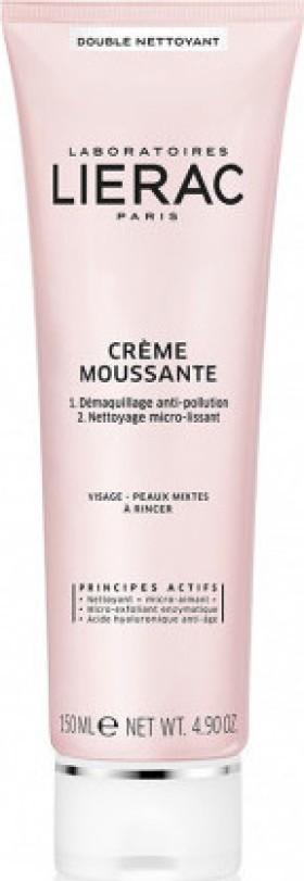 Lierac Creme Moussante Double Nettoyant Αφριστική Κρέμα Διπλού Καθαρισμού 150ml