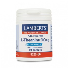 Lamberts L-Theanine 200mg 60tabs