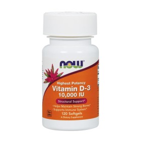 Now Vitamin D3 10.000iu 120softgels