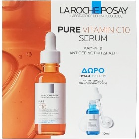 La Roche Posay PROMO PACK Pure Vitamin C Serum 30ml & ΔΩΡΟ Hyalu B5 Serum 10ml