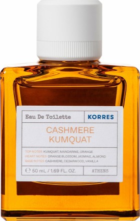 Korres Cashmere Kumquat Eau de Toilette Γυναικείο Αρωμα 50ml