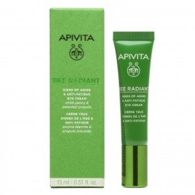 APIVITA Bee Radiant Κρέμα Ματιών για Σημάδια Γήρανσης & Ξεκούραστη Οψη 15ml