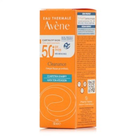 Avene Cleanance Αντηλιακή Προσώπου SPF50+ για Λιπαρό Δέρμα με Ατέλειες 50ml