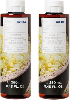 Korres Renewing Mastic Αφρόλουτρο Μαστίχα 1+1 ΔΩΡΟ 2x250ml