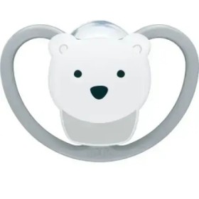 NUK Perfect Match Air Πιπίλα Σιλικόνης 18-36m Πολική Αρκούδα 10.177.225 1τμχ