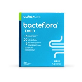 Olonea Bacteflora Daily Φόρμουλα με Προβιοτικά και Πρεβιοτικά 10 φυτικές κάψουλες