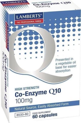 Lamberts Co-Enzyme Q10 100mg 60caps