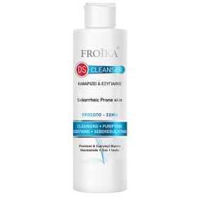 Froika DS Cleanser Gel Καθαρισμού Προσώπου για Λιπαρό - Σμηγματορροϊκό Δέρμα 200ml