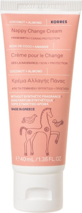 Korres Κρέμα Αλλαγής Πάνας Καρύδα & Αμύγδαλο 40ml