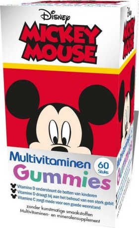 Skan Medical Disney Mickey Multivitamin Πολυβιταμίνες για Παιδιά 60 ζελεδάκια