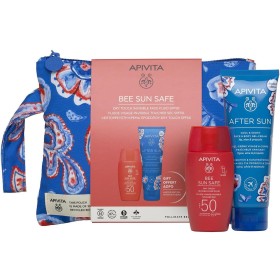 Apivita Bee Sun Safe PROMO 2024 με Dry Touch SPF50+ Λεπτόρρευστη Αντηλιακή Κρέμα Προσώπου 50ml & ΔΩΡΟ After Sun Limited Edition Travel Size 100ml
