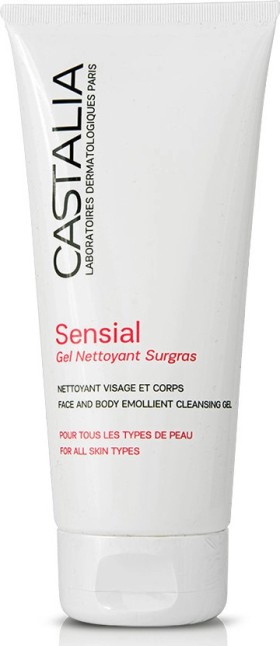 Castalia Gel Καθαρισμού Sensial Nettoyante Surgras Tube για Πρόσωπο & Σώμα 200ml