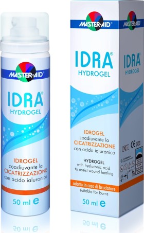 Master Aid Idra Care Hydrogel Υδρογέλη για Επούλωση Εγκαυμάτων 50ml