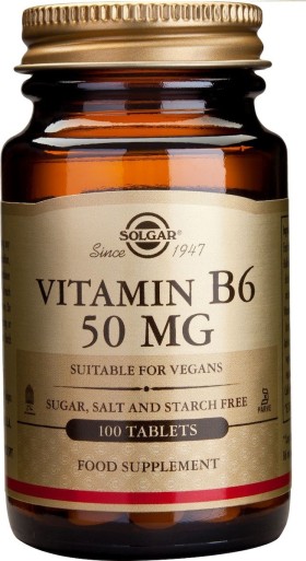 Solgar Vitamin B6 50mg 100tabs