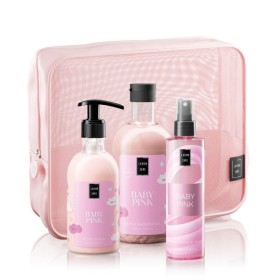 Lavish Care PROMO PACK με Baby Pink Shower Gel Αφρόλουτρο 500ml, Body Lotion Κρέμα Σώματος 300ml, Baby Pink Mist 200ml & ΔΩΡΟ Νεσεσέρ