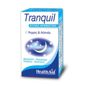 Health Aid Tranquil με Βαλεριάνα, Πασιφλόρα, Υπέρικο & Κράταιγο 30caps