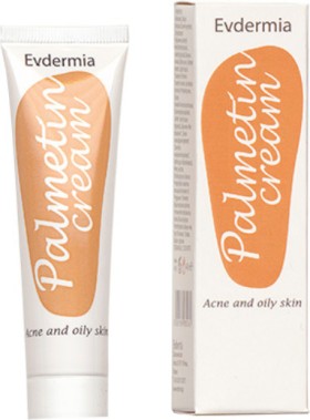 Evdermia Palmetin Cream Για Λιπαρή και Ακνεϊκή Επιδερμίδα 30ml