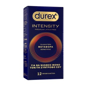 Durex Intensity Premium Latex-Free Εξαιρετικά Λεπτά Προφυλακτικά, 12τμχ