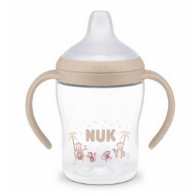 Nuk Perfect Match Εκπαιδευτικό Μπιμπερό Πλαστικό Μπεζ με Λαβές για 6m+ 150ml 10.215.381