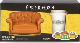 Mad Beauty Friends Sofa Lip Balm 1.5gr & Cup Lip Balm 4gr 2τμχ