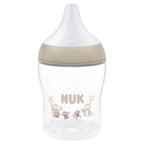 Nuk Nuk Perfect Match Μπιμπερό PP με Θηλή Σιλικόνης Monkey για 0m+ S και Έλεγχο Θερμοκρασίας 150ml 10.215.411
