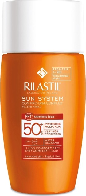 Rilastil Sun System Αντηλιακό Γαλάκτωμα για Βρέφη & Παιδιά SPF50+ 50ml