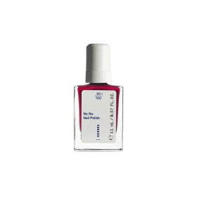 Korres No No Nail Polish 48 Coral Red Βερνίκι Νυχιών Μακράς Διαρκείας με Λάδι Αμυγδάλου 11ml