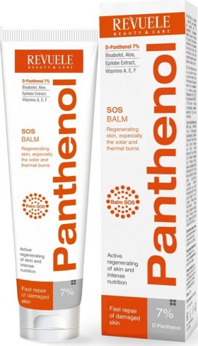 Revuele Panthenol SOS Balm Ενυδατική Κρέμα Σώματος και Προσώπου για Ερεθισμούς και Ηλιακά Εγκαύματα 75ml