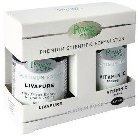 Power Of Nature Premium Platinum Range Livapure 30tabs & ΔΩΡΟ Vitamin C 1000mg 20tabs