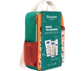 Mustela PROMO 2026 Back to School με Detangling & Nourishing Cream Shampoo-Κρεμώδες Σαμπουάν, 200ml & Detangling & Nourishing Care-Κρέμα Μαλλιών, 200ml & Gel Arnica & Calendula για Χτυπήματα & Μώλωπες, 100ml & ΔΩΡΟ Μεγάλη Σχολική Τσάντα