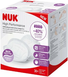 Nuk Επιθέματα Στήθους High Performance 30τμχ 10.252.134