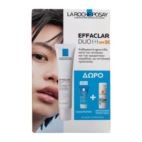 La Roche Posay PROMO 2024 με Effaclar Duo (+) Spf30 40ml & ΔΩΡΟ Effaclar Gel 50ml & Δείγμα Anthelios Oil Correct Spf50+ Photocorrection Daily 3ml