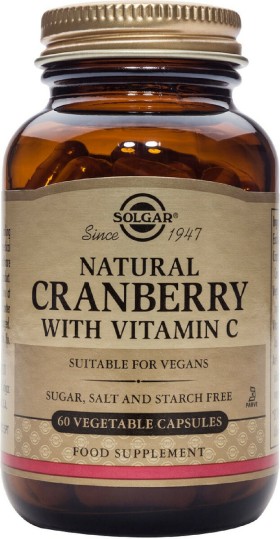 Solgar Cranberry With Vitamin C 60caps