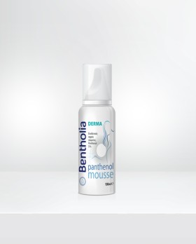 Bentholia Panthenol mousse,  Ενυδατικός αφρός σώματος 100ml