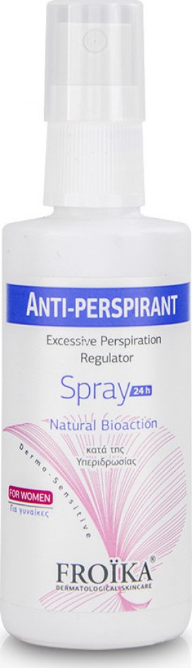 Froika Antiperspirant Spray Women Αντιϊδρωτικό 24ωρης Προστασίας 60ml