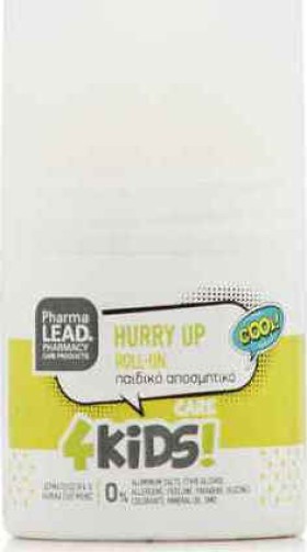 Pharmalead 4Kids Hurry Up Roll-On Παιδικό Αποσμητικό 50ml