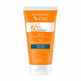 Avene Fluid Ultra Light Λεπτόρρευστη Αντηλιακή Κρέμα Προσώπου με Αρωμα SPF50 50ml