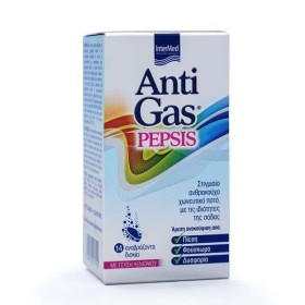 Intermed AntiGas Pepsis 14tabs Αναβράζοντα Λεμόνι