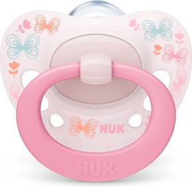 Nuk Signature Σιλικόνης 0-6m Pink 1τμχ 10.730.652