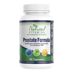 Natural Vitamins Prostate Formula για την Υγεία του Ουρογεννητικού 90caps
