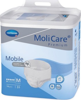 Hartmann Eσώρουχο MoliCare Premiun Mobile Medium 80-120cm 14τμχ 915832