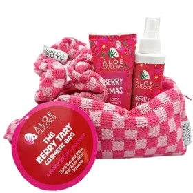 Aloe Colors XMAS PROMO 2025 The Berry Tart Bag με Body Butter 100ml, Hair & Body Mist 150ml & ΔΩΡΟ Scrunchy